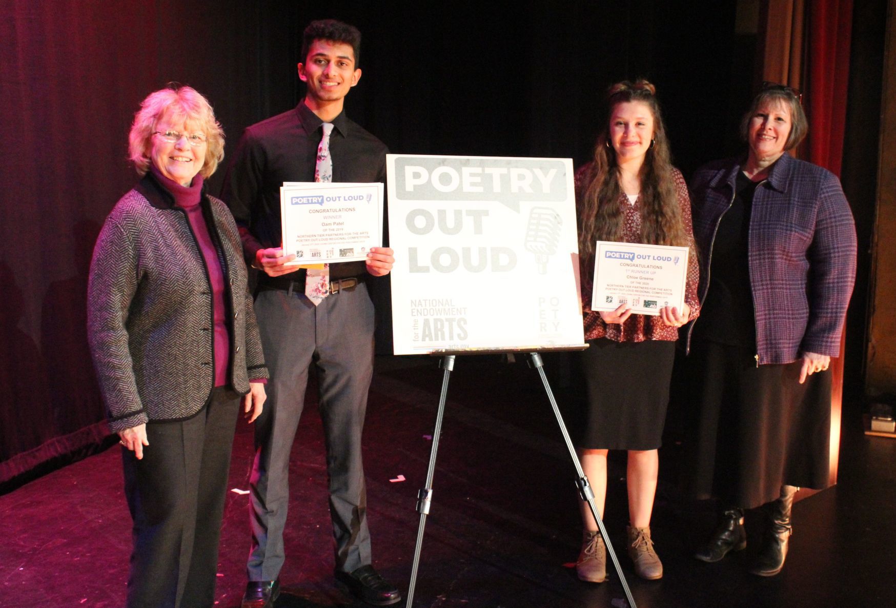 Williamsport student sweeps Poetry Out Loud competition